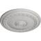 Ekena Millwork Brunswick Ceiling Medallion (Fits Canopies up to 4 1/2"), 27"OD x 2 1/2"P, Ultra Pure White CM27BRUWF - alternate 2